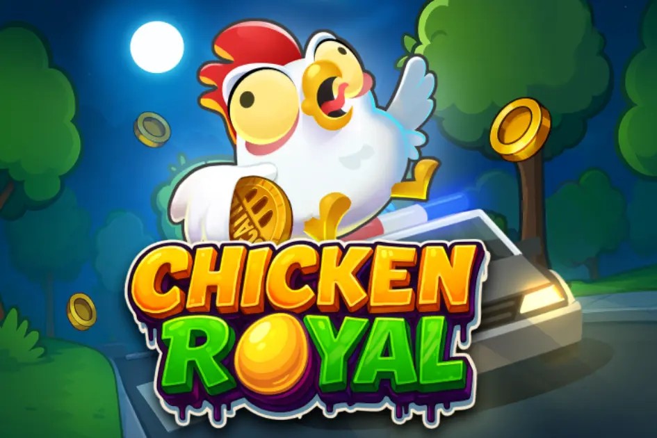 Chicken Royal game by InOut – logo hosted on Spinania Casino
