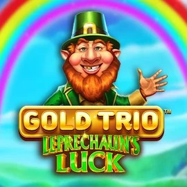 Gold Trio Leprechaun's Luck logo by Playtech at Spinania Casino