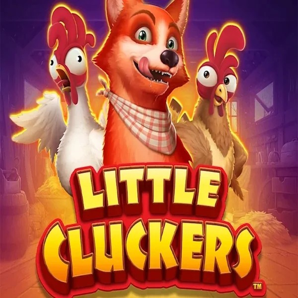 Little Cluckers casino game by Greentube – featured logo at Spinania Casino