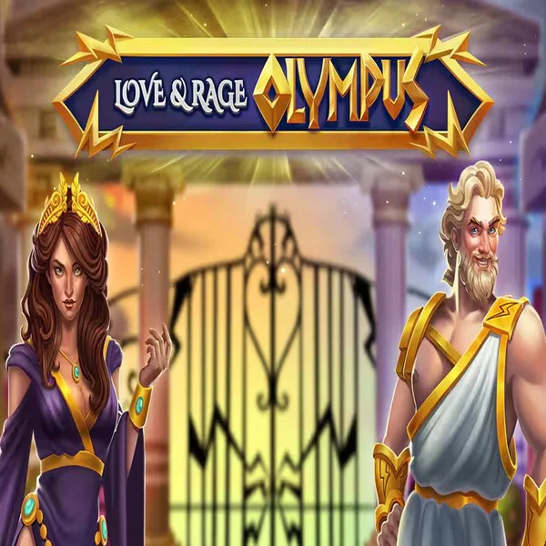 Slots logo of Love and Rage Olympus from Greentube at Spinania Casino